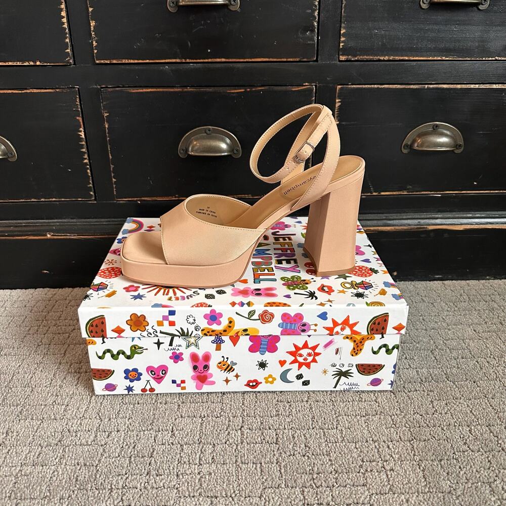 Jeffrey Campbell 10 Chucky Platform Heels - Picture 3 of 6